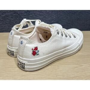 Converse Chuck Taylor All Star Low 'Embroidered Bouquets' Shoes Women Size 5.5